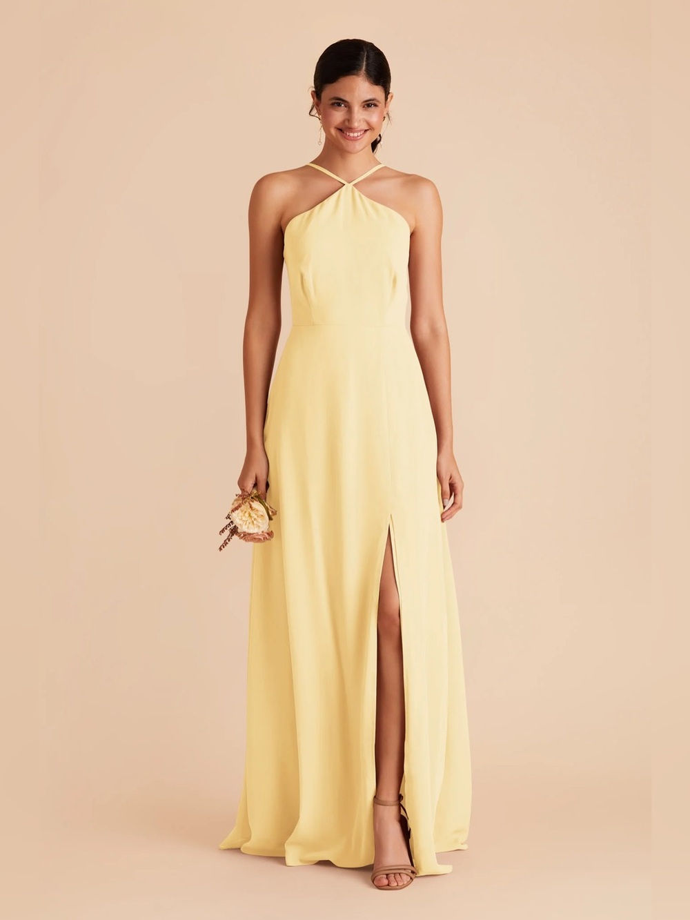 Birdy Grey Juliet Chiffon dress Yellow Sorbet